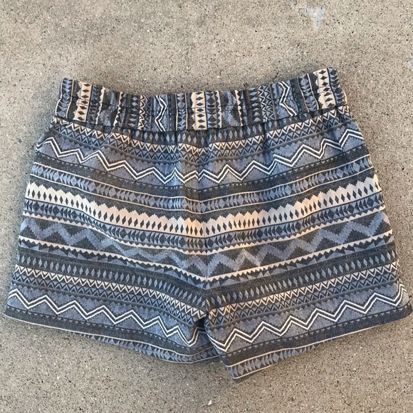 SOLD J crews blue pattern Aztec dress professional - Picture 3 of 4